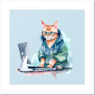 Purrfect Programmer Posters and Art